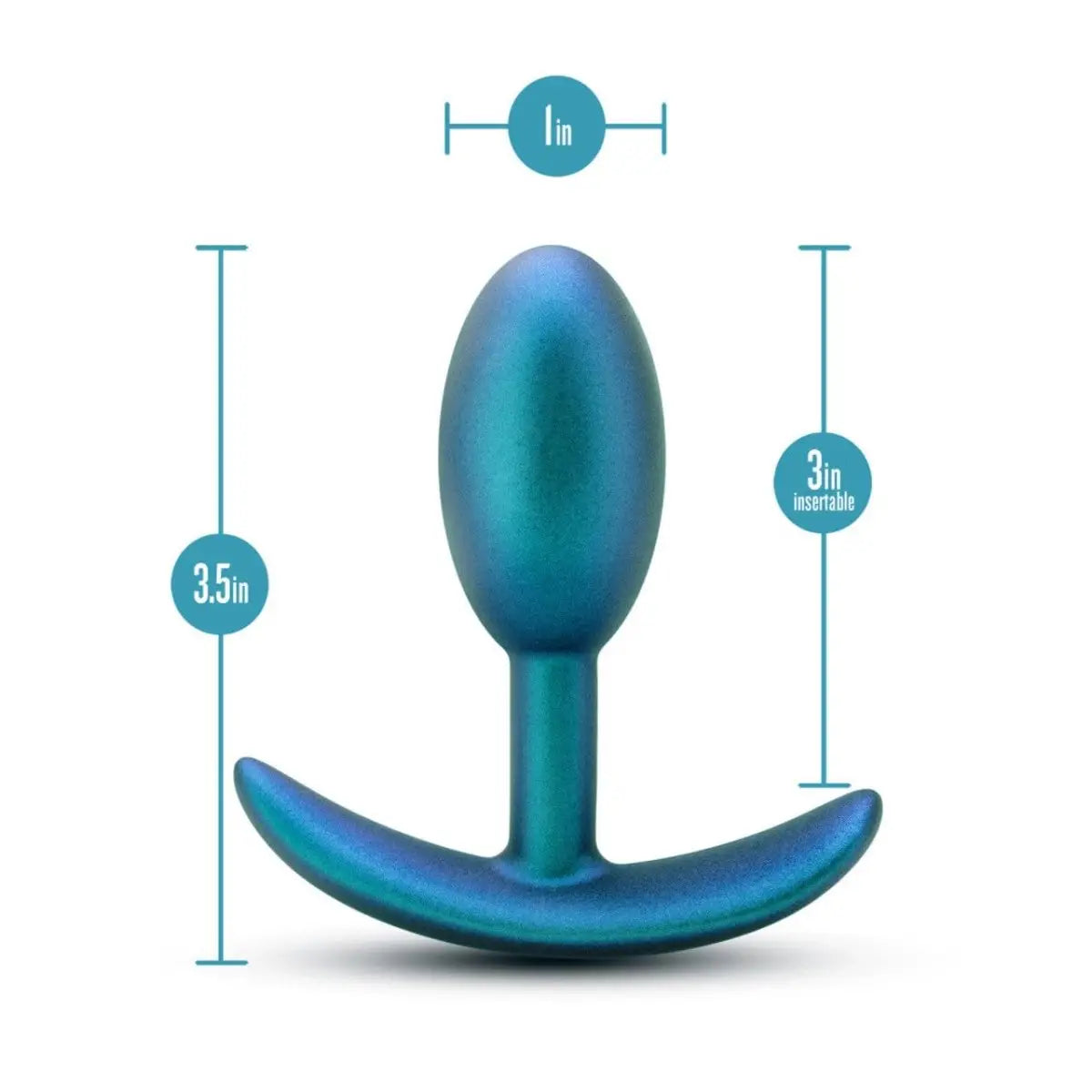 Anal Adventures Matrix Nebula Weighted Plug - Rolik®