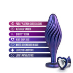 Anal Adventures Matrix Swirling Bling Plug - Rolik®
