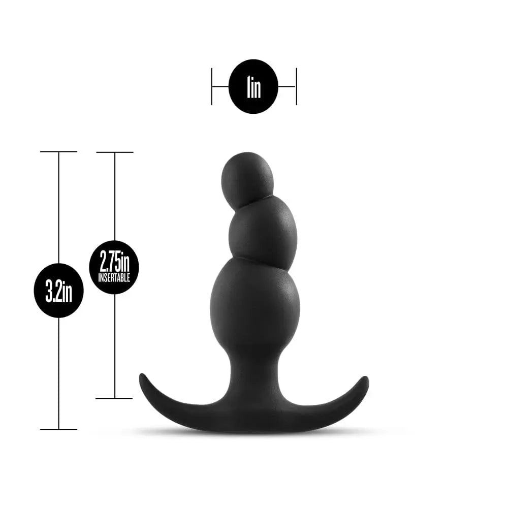 Anal Adventures Platinum Stacked Butt Plug - Rolik®