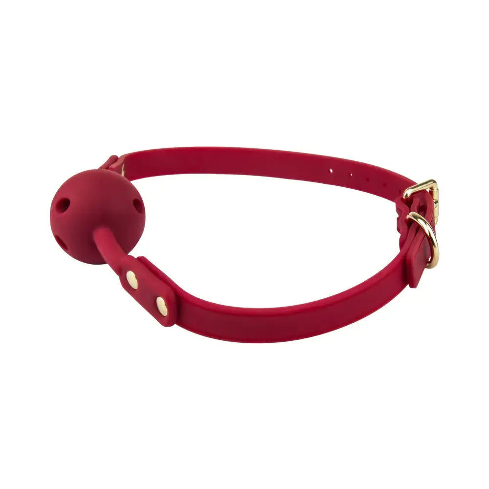 Blush Novelties® Ardor Breathable Ball Gag by Temptasia – Adjustable Silicone Bondage
