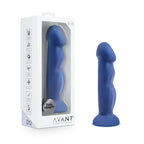 Blush Novelties® Avant D12 Suko Dual Density Dildo - Sensa Feel | Suction Cup & Harness Compatible Blue