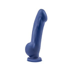Blush Novelties® Avant D8 Ergo Dual Density Dildo - Sensa Feel | Suction Cup & Harness Compatible Blue