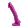 Blush Novelties® Avant D9 Ergo Mini Dual Density Dildo - Sensa Feel | Suction Cup & Harness Compatible Magenta