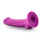 Blush Novelties® Avant D9 Ergo Mini Dual Density Dildo - Sensa Feel | Suction Cup & Harness Compatible Magenta