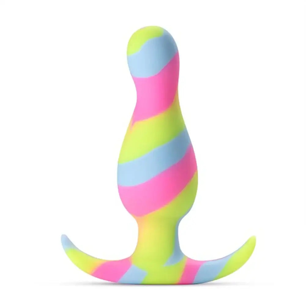 Avant Kaleido Butt Plug - Rainbow