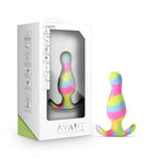 Avant Kaleido Butt Plug - Rainbow
