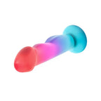 Blush Novelties® Avant Tropical Artisan Silicone Dildo – G-Spot & P-Spot 7.75’’ Multicolor
