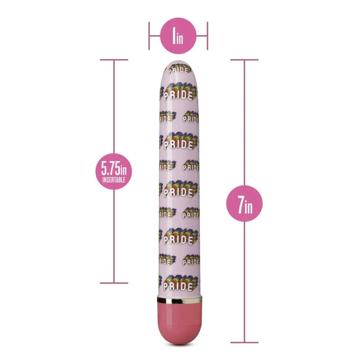 The Collection Classic Slim Pride Vibrator - Rolik®