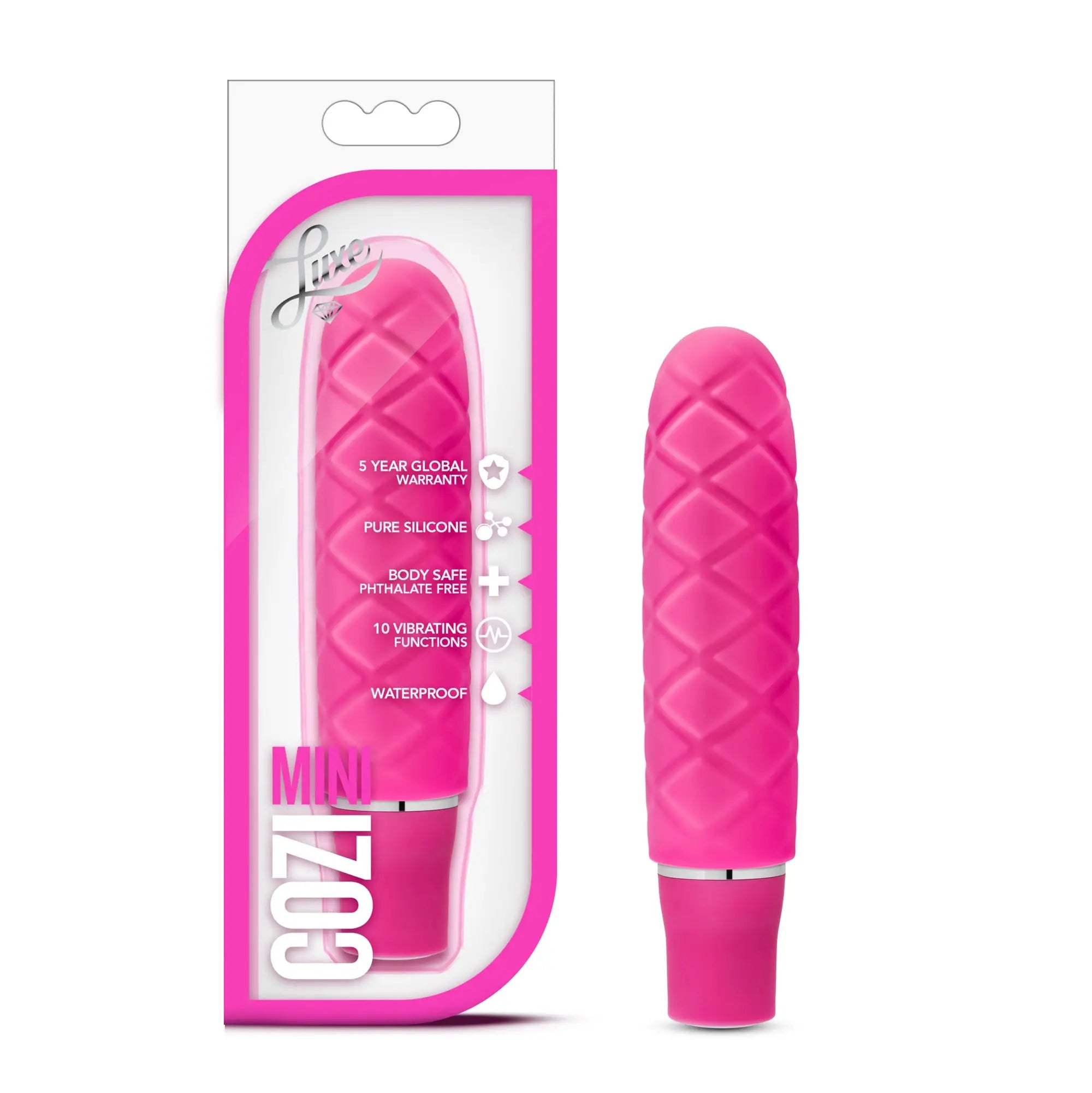 Blush Novelties® Cozi Mini Vibrator Fuchsia Rolik