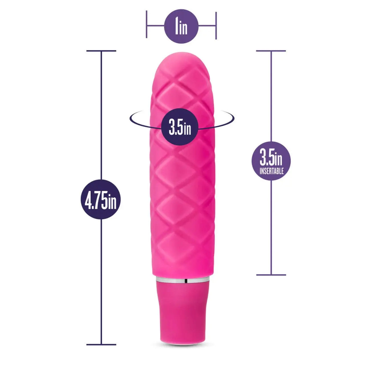 Blush Novelties® Cozi Mini Vibrator Fuchsia Rolik