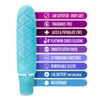 Blush Novelties® Cozi Mini Vibe Aqua - Rolik®