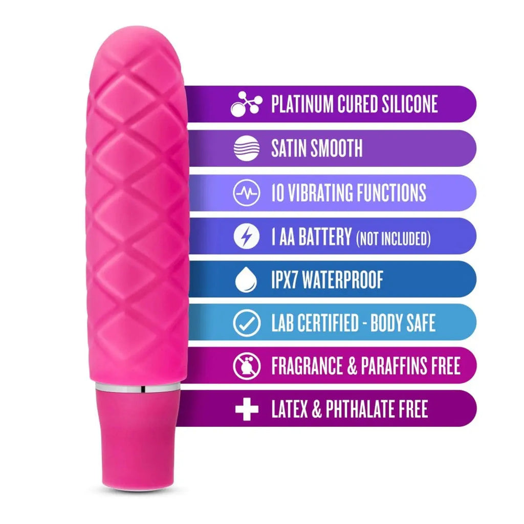 Blush Novelties® Cozi Mini Vibrator Fuchsia Rolik