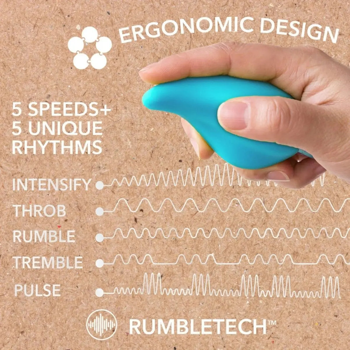 Gaia Eco Caress Vibrator - Rolik®