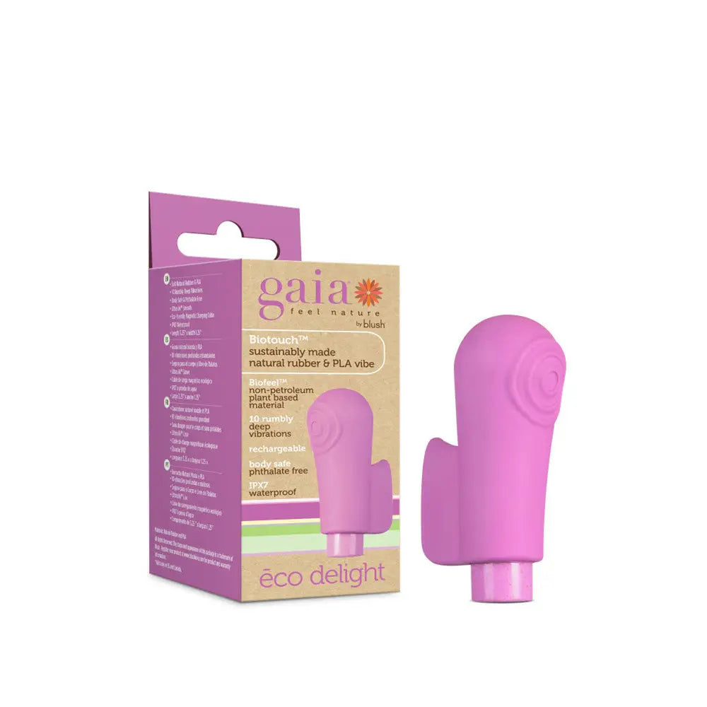 Gaia Eco Delight Bullet Vibrator - Pink