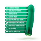 Oh My Gem® Emerald Enchanting Warming Vibrator - Rolik®