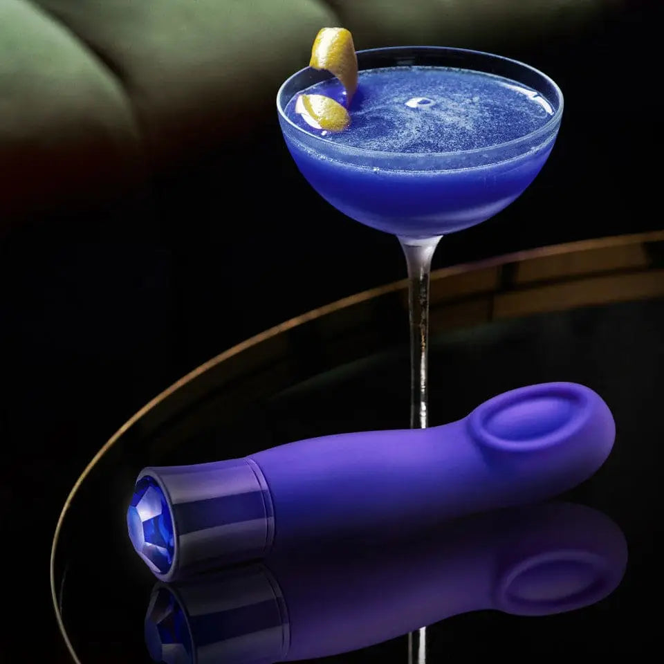 Oh My Gem® Sapphire Mystery Warming Vibrator - Rolik®