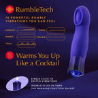 Oh My Gem® Sapphire Mystery Warming Vibrator - Rolik®