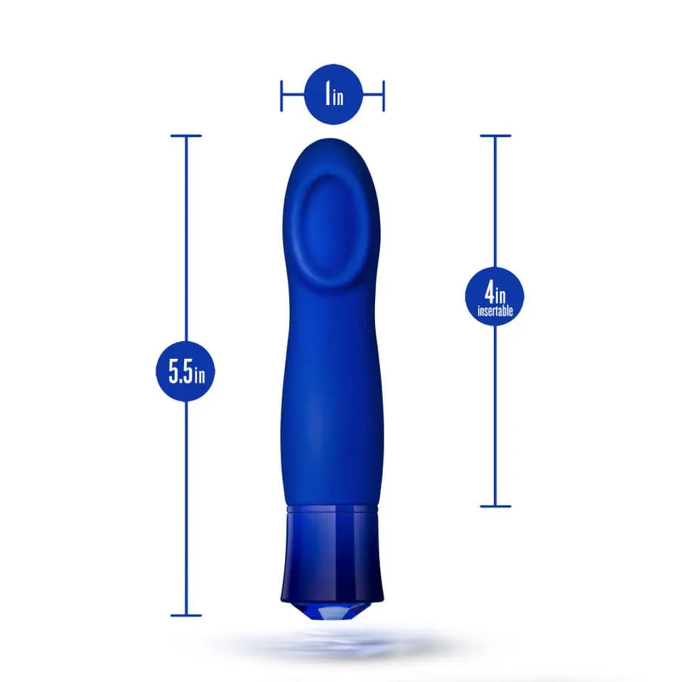 Oh My Gem® Sapphire Mystery Warming Vibrator - Rolik®