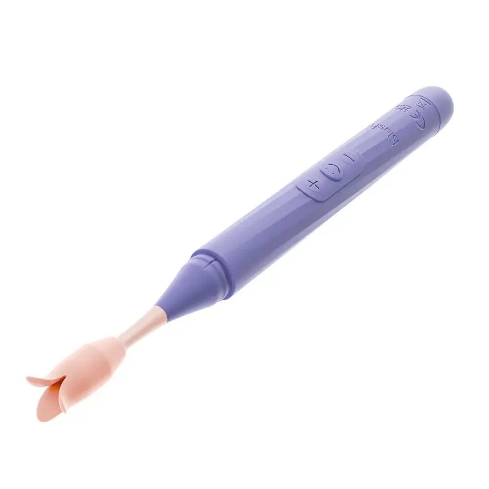 Blush Novelties® Juno Oscillating Wand Vibrator – Precision Tip & 3 Attachments Lilac