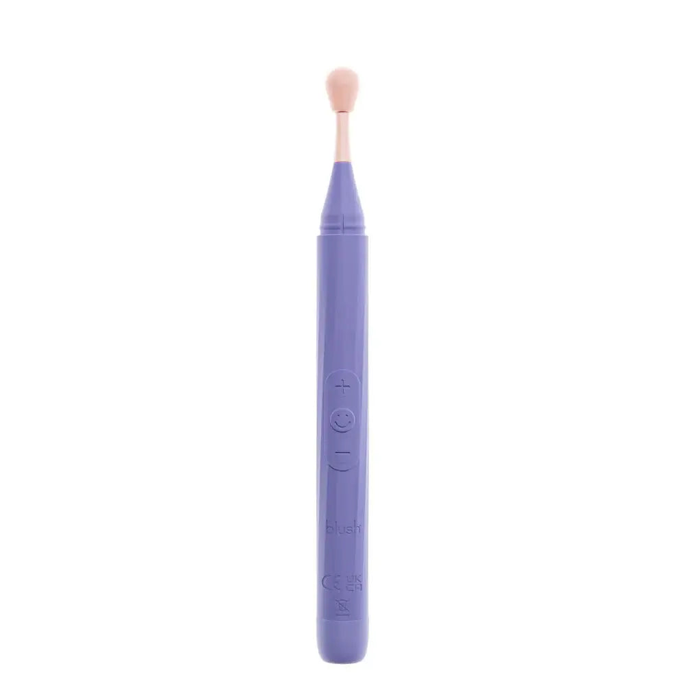 Blush Novelties® Juno Oscillating Wand Vibrator – Precision Tip & 3 Attachments Lilac