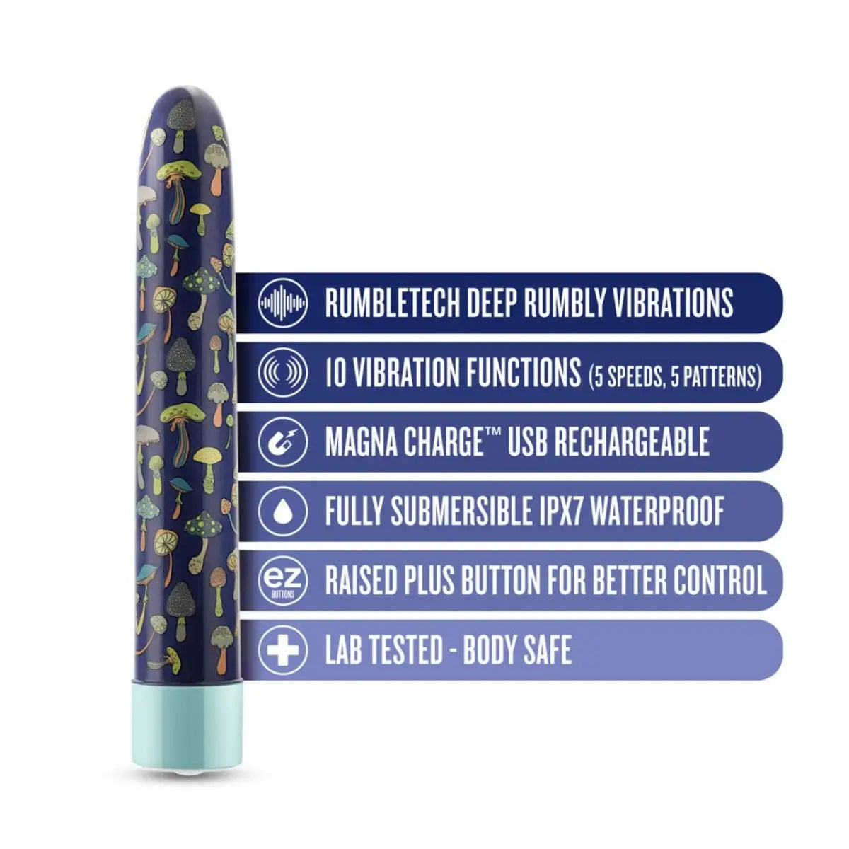 Limited Addiction Dreamscape 7" Rechargeable Vibrator - Rolik®