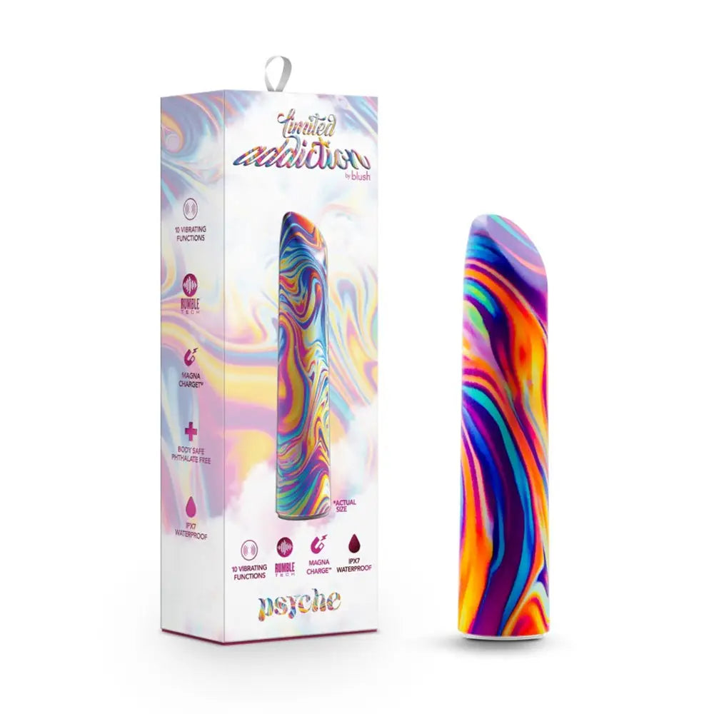 Limited Addiction Psyche Power Vibrator - Rainbow