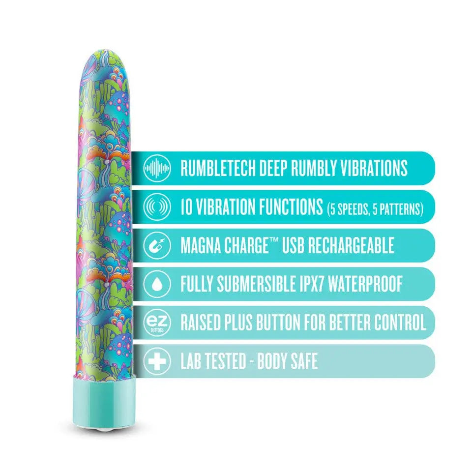 Limited Addiction Utopia 7" Rechargeable Vibrator - Rolik®
