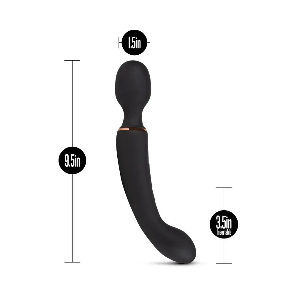 Lush Gia Wand Vibrator - Black