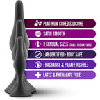 Blush Novelties® Luxe Beginner 3-Piece Graduated Silicone Anal Plug Set