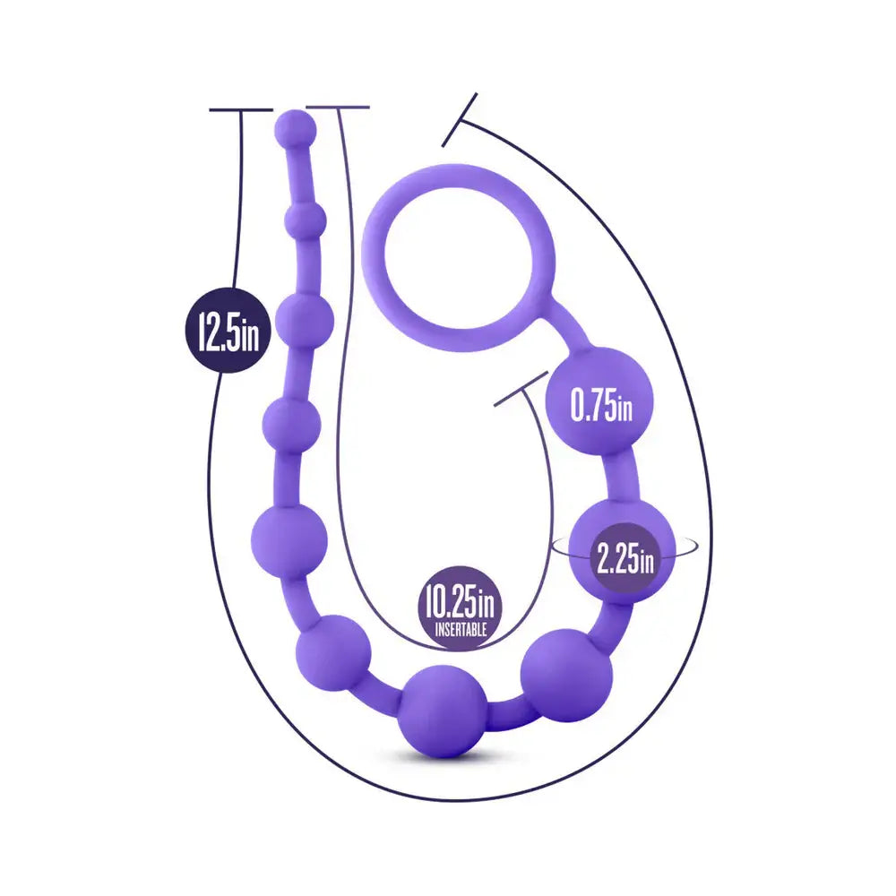 Blush Novelties® Luxe Silicone 10 Beads Rolik