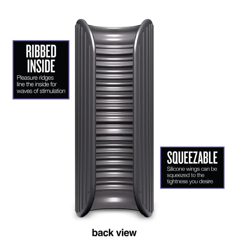 M Elite Platinum Wrapt Vibrating Silicone Stroker - Rolik®