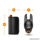 M Elite Platinum Wrapt Vibrating Silicone Stroker - Rolik®