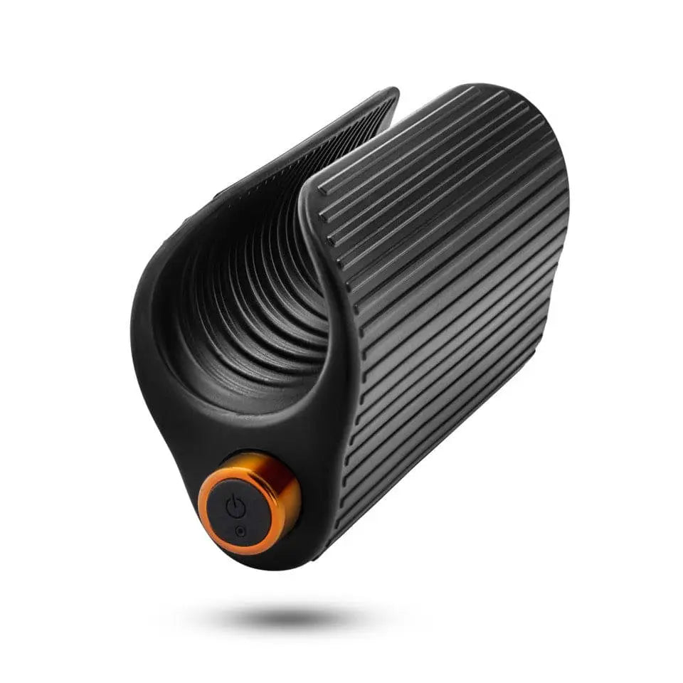 M Elite Platinum Wrapt Vibrating Silicone Stroker - Rolik®