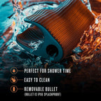 M Elite Platinum Wrapt Vibrating Silicone Stroker - Rolik®