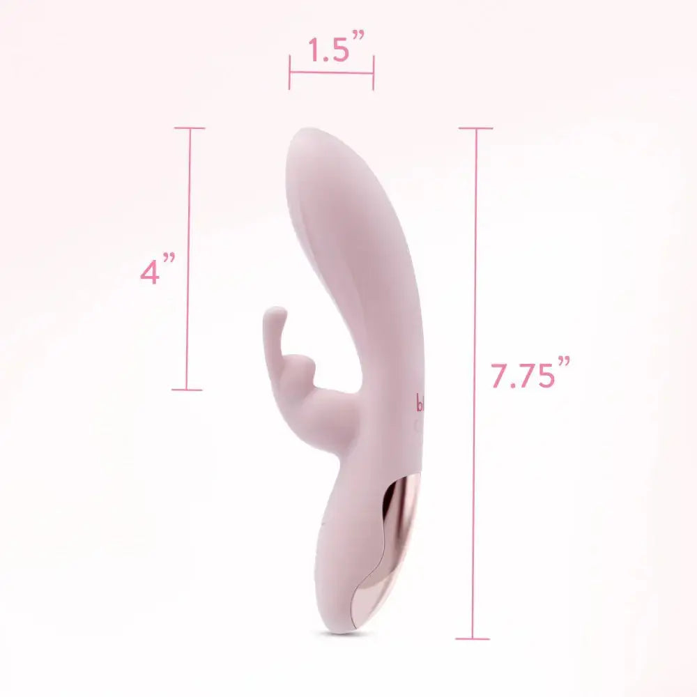 Blush Novelties® Morgan 7.75" G - Spot Clitoral Dual Stimulation Rabbit Vibrator - Rolik®