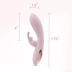 Blush Novelties® Morgan 7.75" G - Spot Clitoral Dual Stimulation Rabbit Vibrator - Rolik®