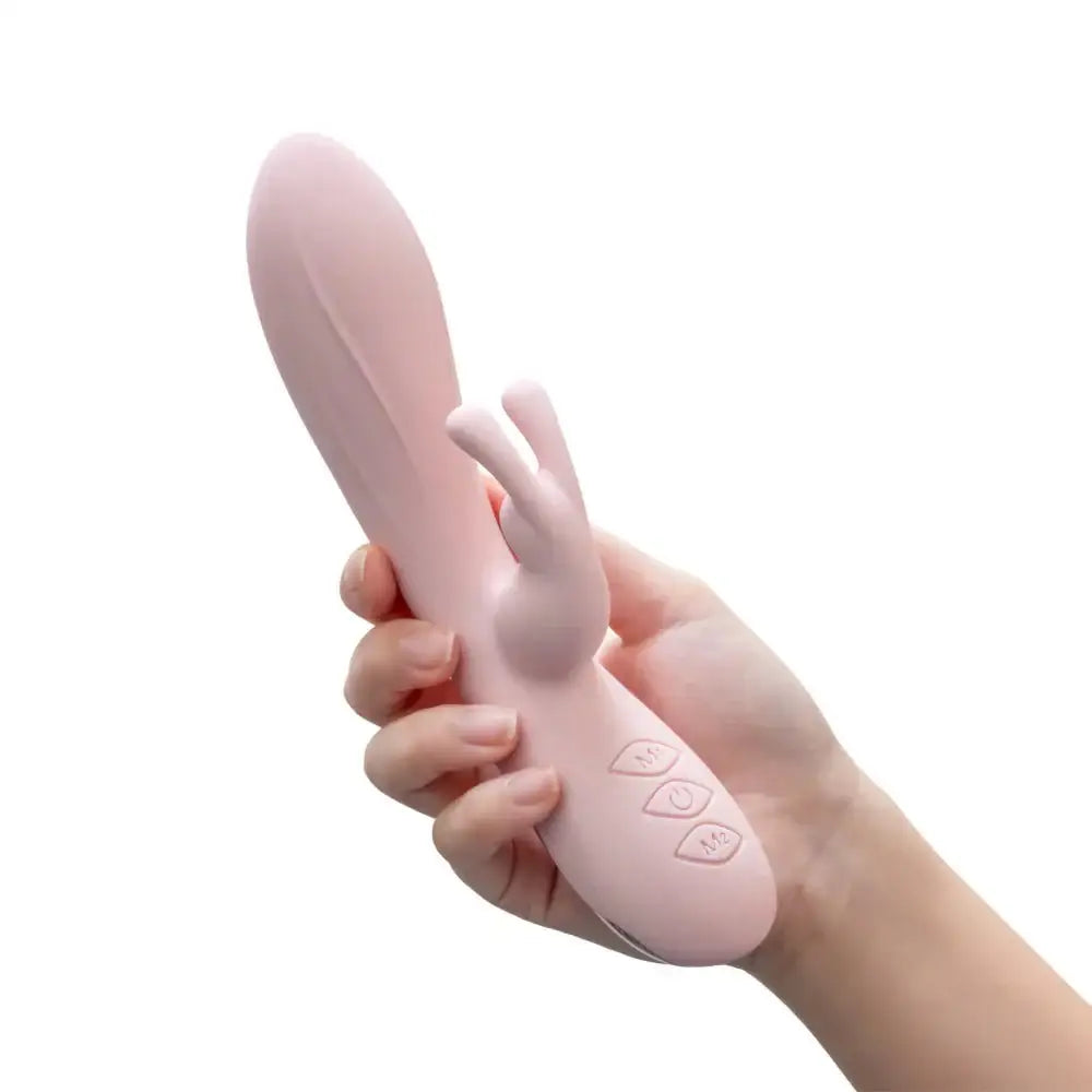 Blush Novelties® Morgan 7.75" G - Spot Clitoral Dual Stimulation Rabbit Vibrator - Rolik®