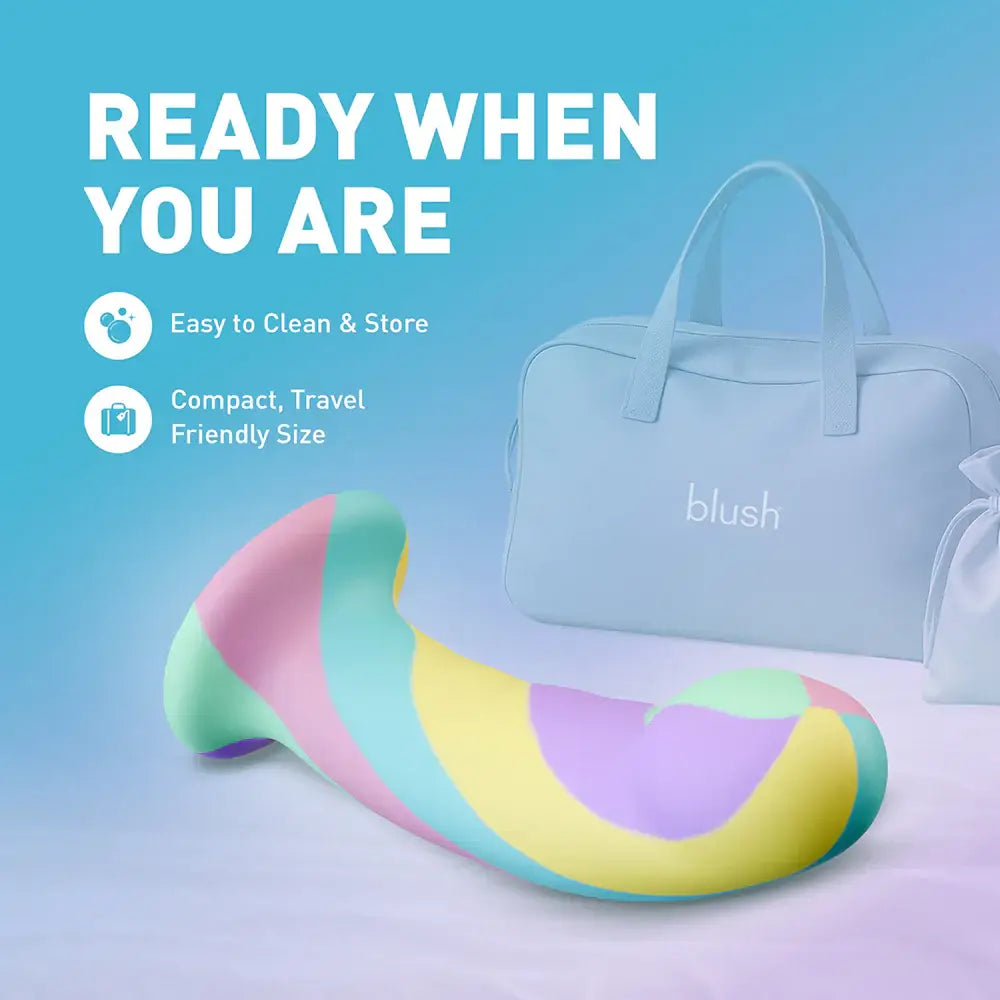 Multicolor Avant Daydream G-Spot & Anal Play Silicone Dildo