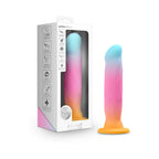 Avant Golden Dawn Silicone Dildo - Pastel Rainbow