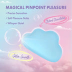 Blush Novelties® Play With Me Cuddle Cloud Handheld Clitoral Massager - Rolik®