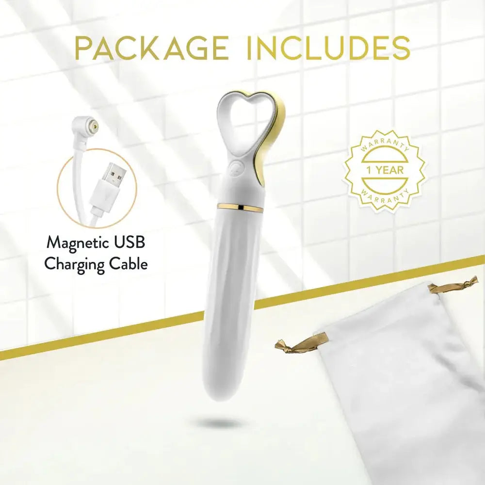 Délice™ Heartthrob Vibrating Massager - Rolik®