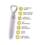 Délice™ Heartthrob Vibrating Massager - Rolik®