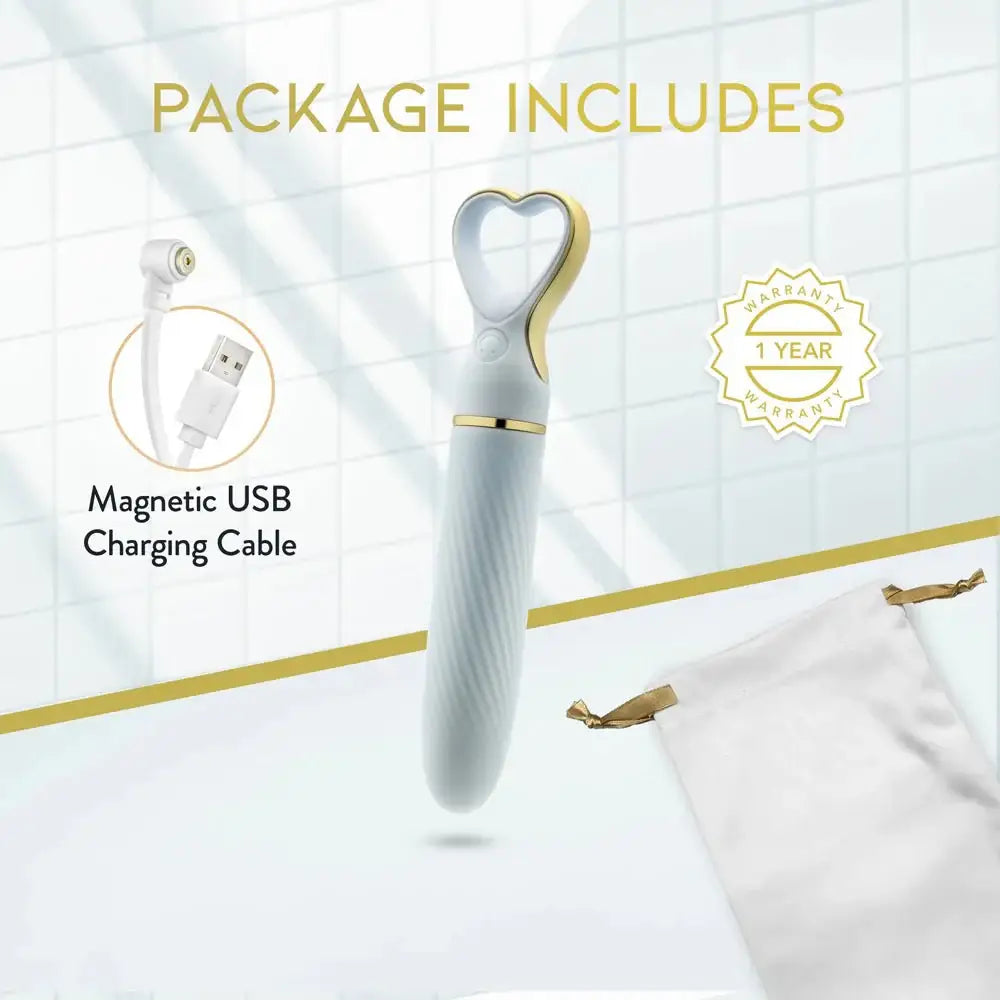 Délice™ Heartthrob Vibrating Massager - Rolik®