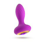 Oh My Gem® Amethyst Charm Vibrating Plug - Rolik®