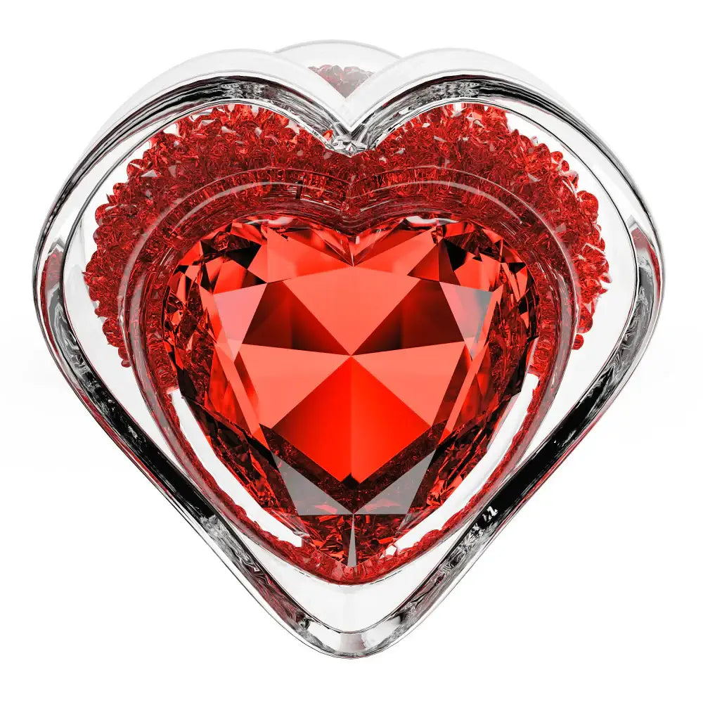Blush Novelties® Oh My Gem Lustre Red Glass Plug - Rolik®