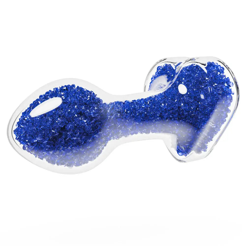 Blush Novelties® Oh My Gem Prestige Blue Glass Plug - Rolik®