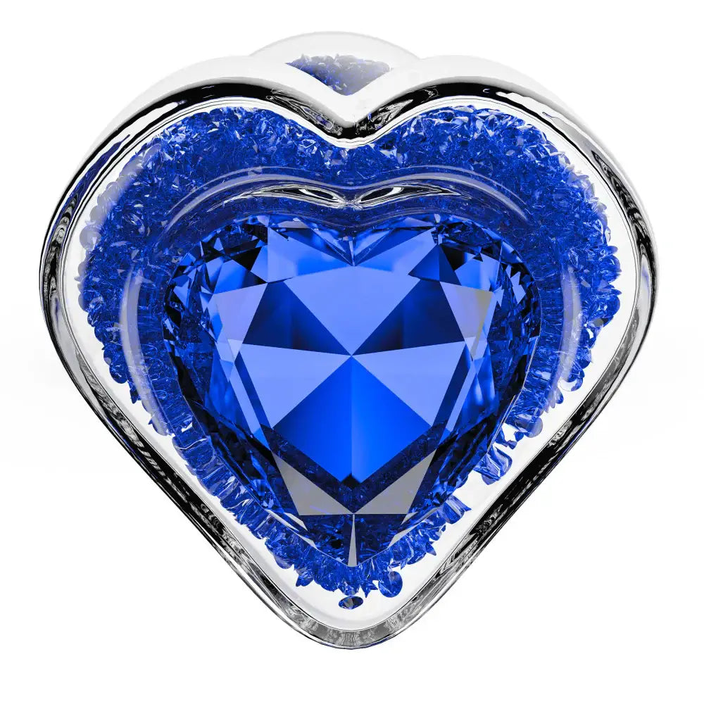 Blush Novelties® Oh My Gem Prestige Blue Glass Plug - Rolik®
