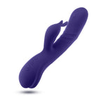 Blush Novelties® Harper 8.75" G - Spot Clitoral Dual Stimulation Silicone Rabbit Vibrator - Rolik®