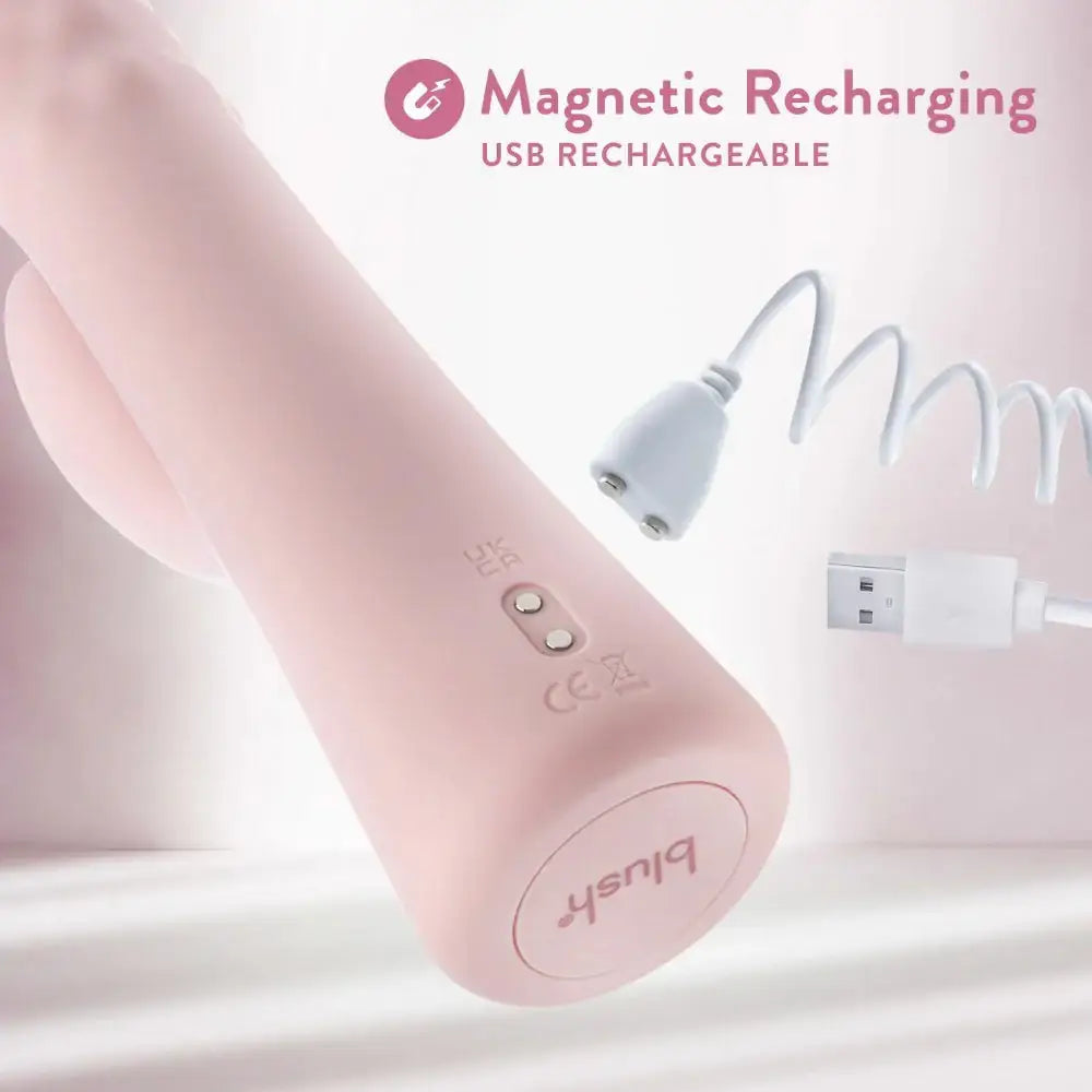 Jaymie 9.25" Dual Stimulation Rabbit Vibrator - Rolik®