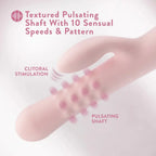 Jaymie 9.25" Dual Stimulation Rabbit Vibrator - Rolik®